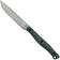 Afbeelding voor White River Knives GripXodus 4 WREX4-VB Stonewashed S35VN, Viridian Blue GripX, vaststaand mes