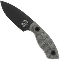 Image pour White River Knives GTI 3, Black CPM S35VN, Black Olive Micarta, couteau fixe, Justin Gingrich design