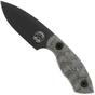 Bild für White River Knives GTI 3, Black CPM S35VN, Black Olive Micarta, feststehendes Messer, Justin Gingrich Design