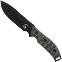 Immagine per White River Knives GTI 4.5 Black OD Green Canvas Micarta, coltello da sopravvivenza, design di Justin Gingrich