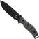 Afbeelding voor White River Knives GTI 4.5 Black OD Green Canvas Micarta, survivalmes, Justin Gingrich design