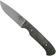 Afbeelding voor White River Knives Hunter Black Burlap Micarta jachtmes, Owen Baker Jr. design