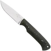 White River Knives Hunter, S35VN, Black O.D. Green Micarta, cuchillo de caza, Owen Baker Jr. design