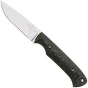 White River Knives Hunter, S35VN, Black O.D. Green Micarta, faca de caça, Owen Baker Jr. design