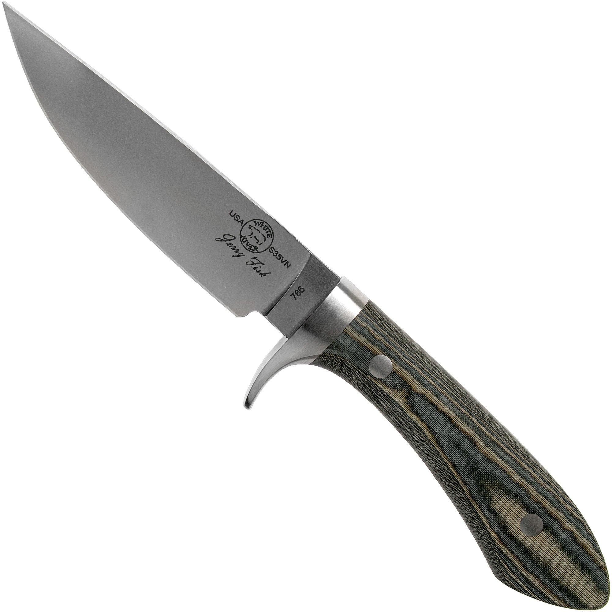 White River Knives Sendero Classic hunting knife Black Olive