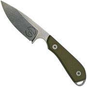 White River Knives M1 Backpacker Pro Magnacut, Green G10, Limited Edition fixed knife