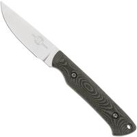 Bild für White River Small Game Knife Black-Olive Canvas Micarta, Jagdmesser, Owen Baker Jr. design