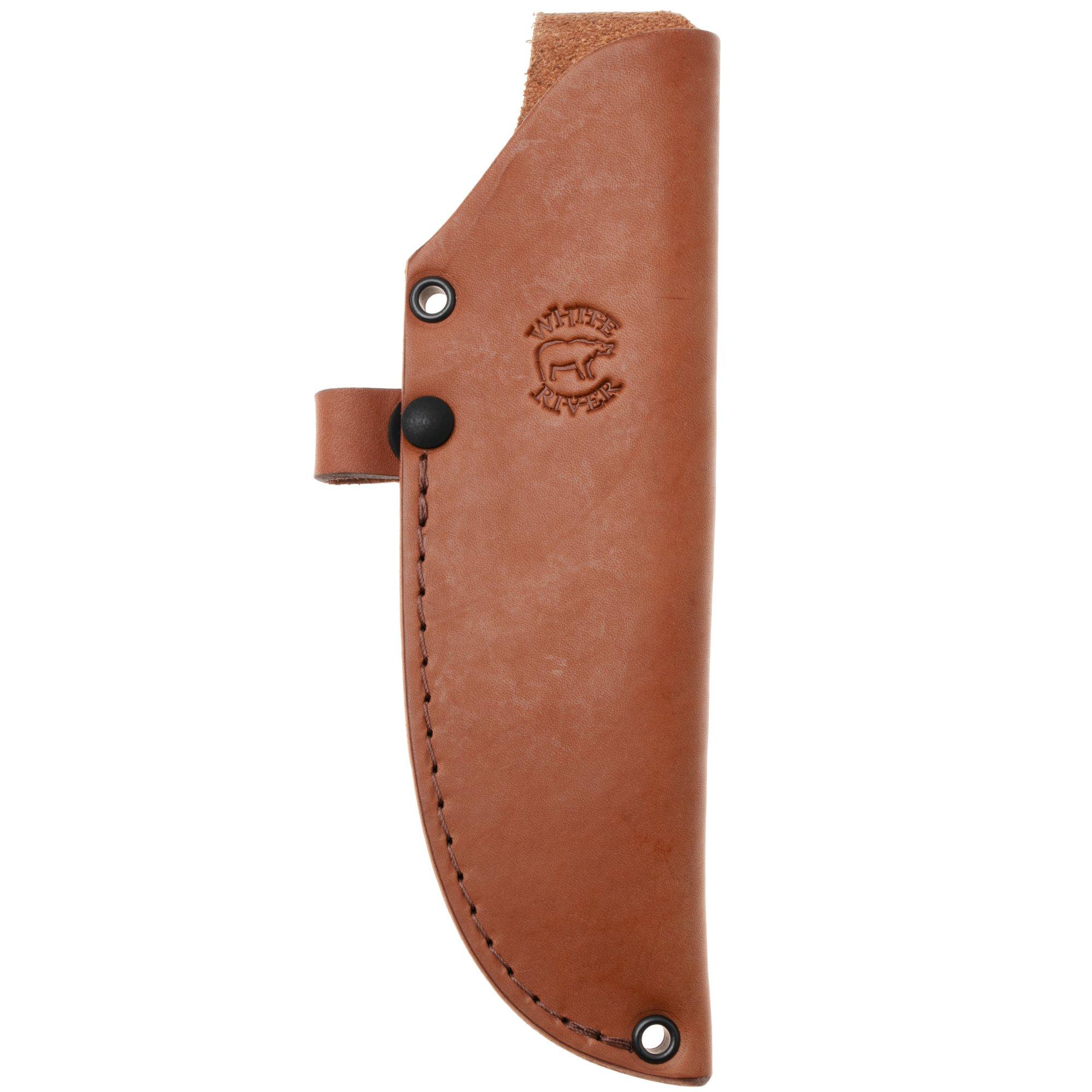 White River Ursus 45, leather sheath with firesteel