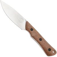 Bild für White River Knives Brave WRSS-BRV-BNA Stonewashed Magnacut, Natural Burlap Micarta, Jagdmesser, Smith and Sons Design