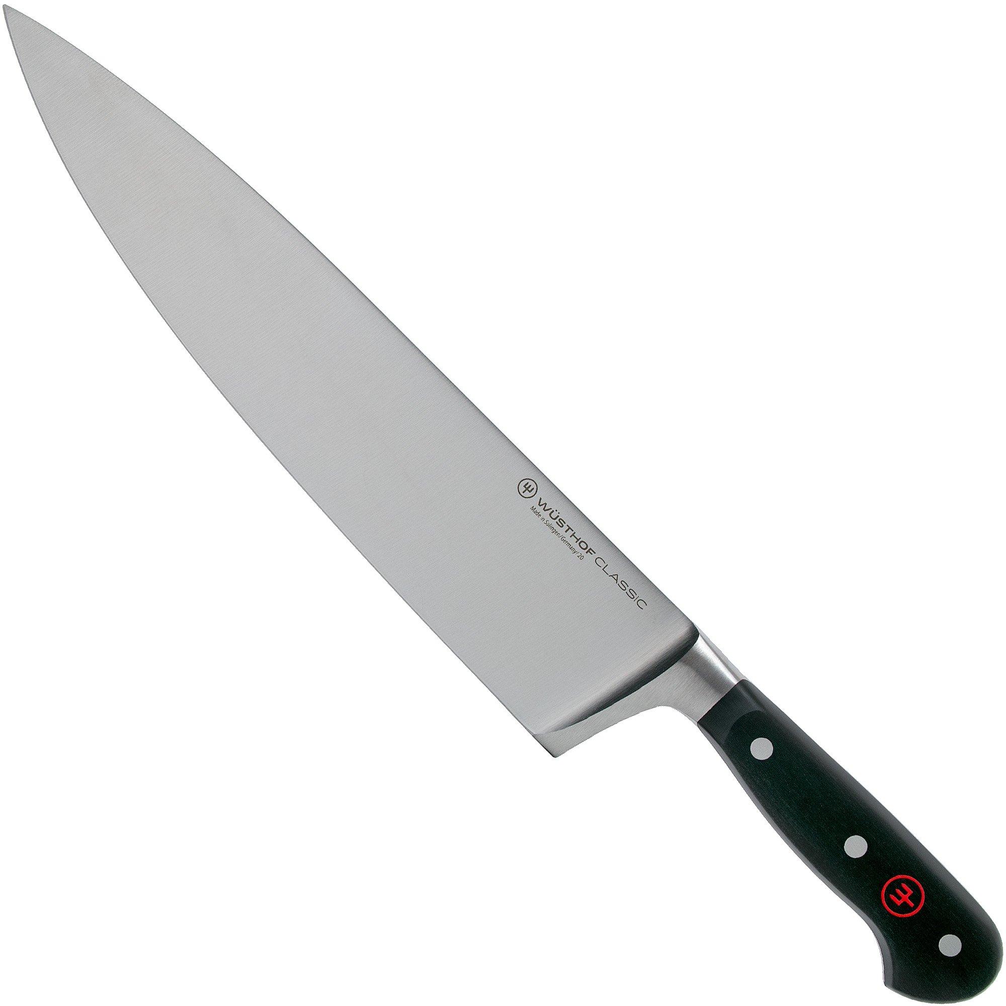 Wüsthof Classic Kochmesser mit extra breiter Klinge 26 cm, 1040104126