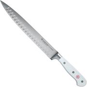 Wüsthof Classic White carving knife with dimples 23 cm, 1040200823