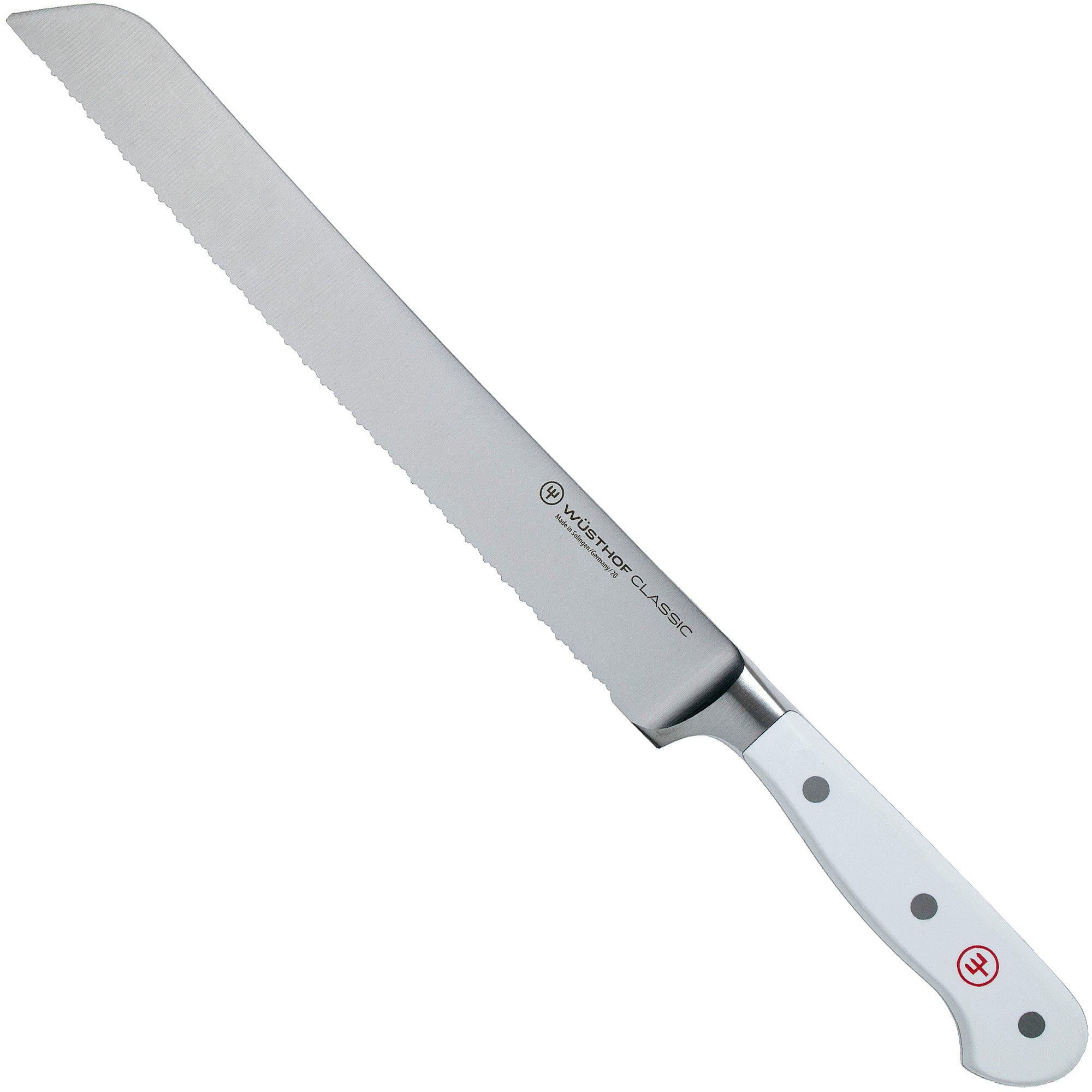 Wüsthof Classic White Brotmesser 23 cm, 1040201123