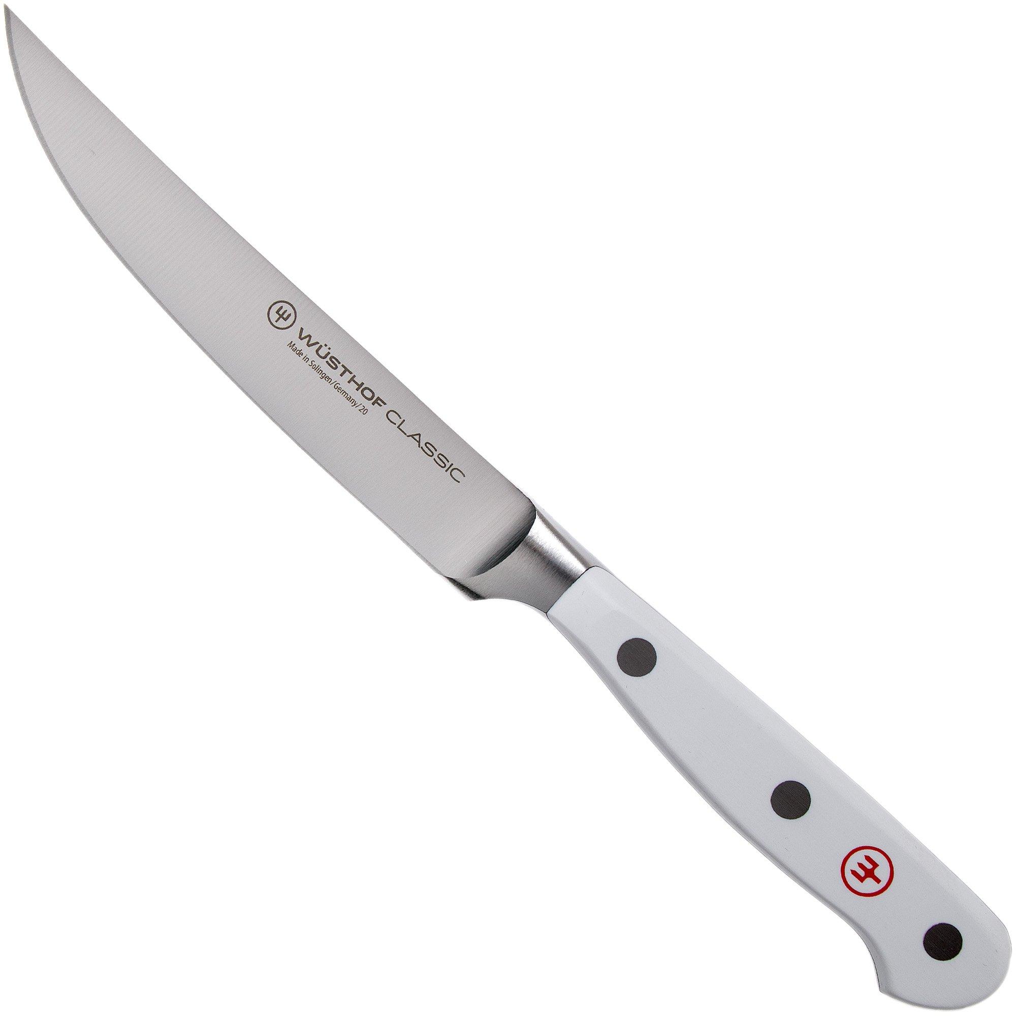 Wüsthof Classic White 6-piece knife set version santoku including block,  1090270601