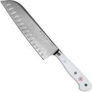 Wüsthof Classic White santoku with dimples 17 cm, 1040231317