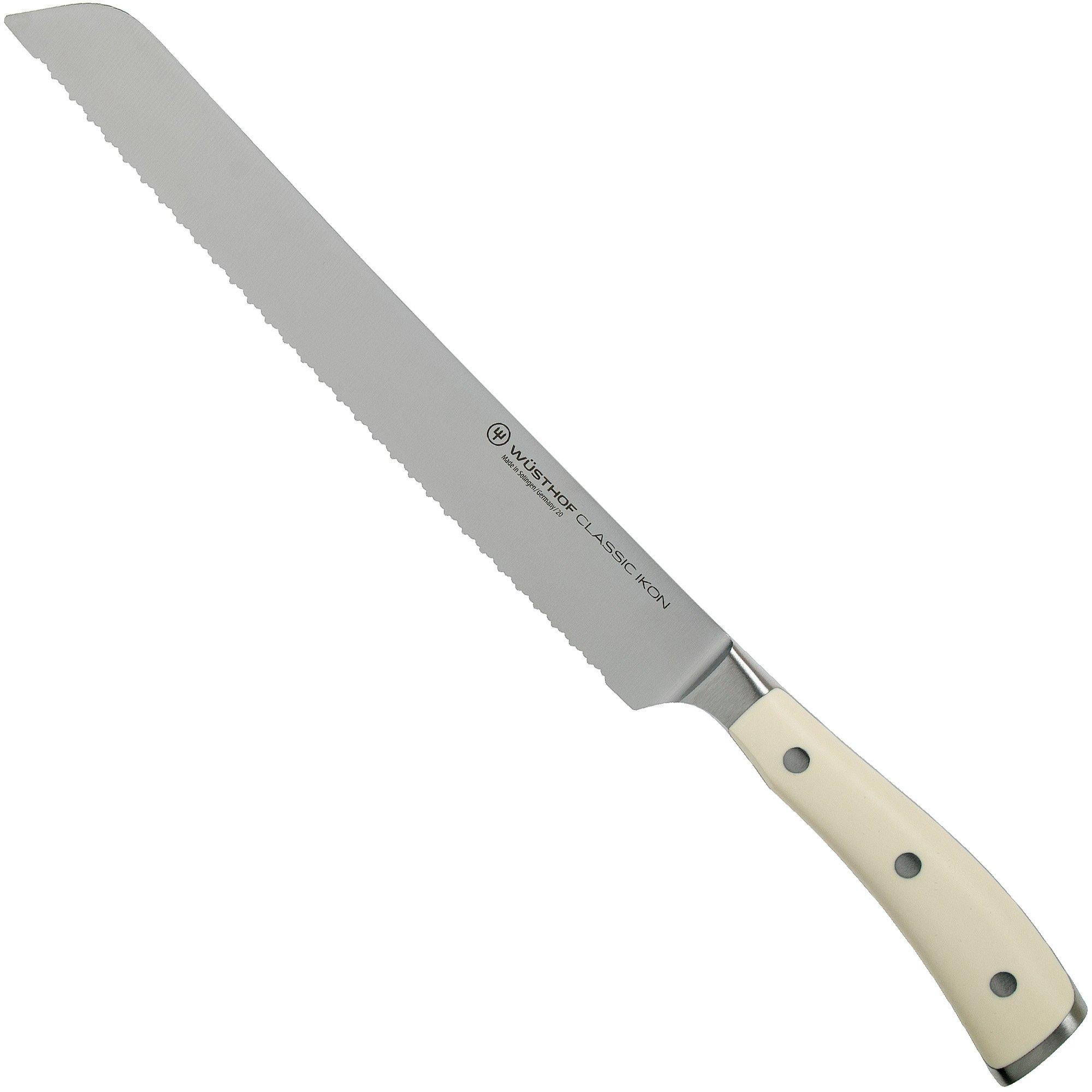 Wüsthof Classic Ikon Crème Brotmesser 23 cm, 1040431123