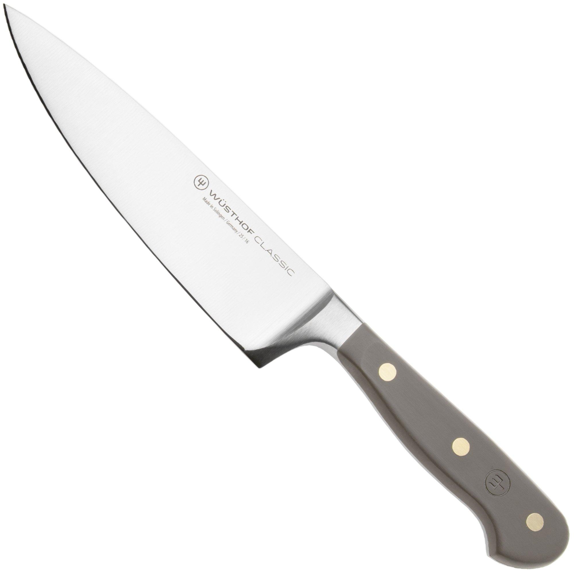 Wüsthof Classic Color Velvet Oyster 1061700116 couteau de chef, 16 cm
