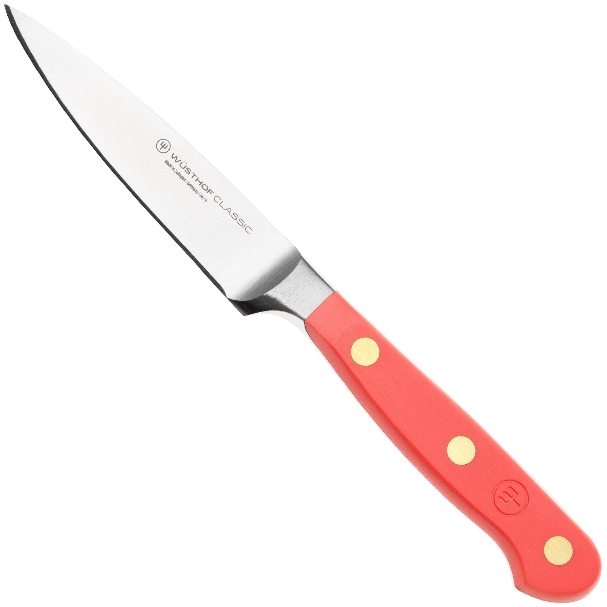 Wüsthof Classic Colour Coral Peach 1061702309 Gemüsemesser, 9 cm