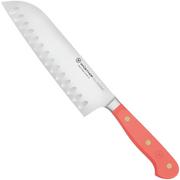 Bild für Wüsthof Classic Colour Coral Peach 1061731517 Santoku mit Kullen, 17 cm