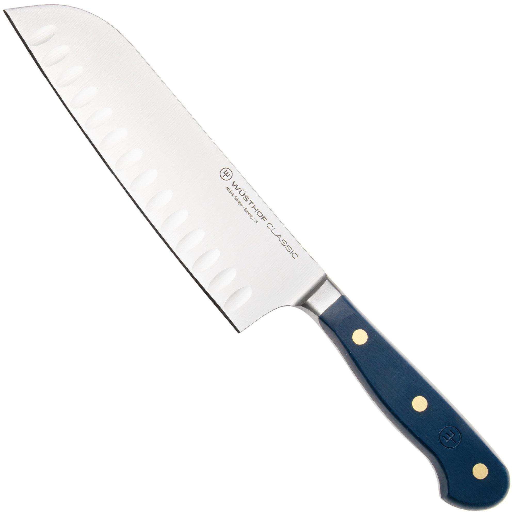 Wüsthof Classic Colour Wild Blueberry 1061731817 Santoku mit Kullen, 17 cm