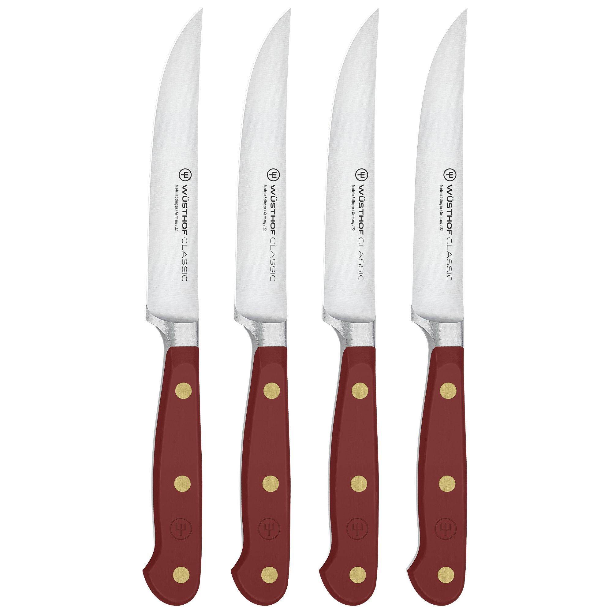 Wüsthof Classic Color Tasty Sumac 1061760405, 4-delige steakmessenset