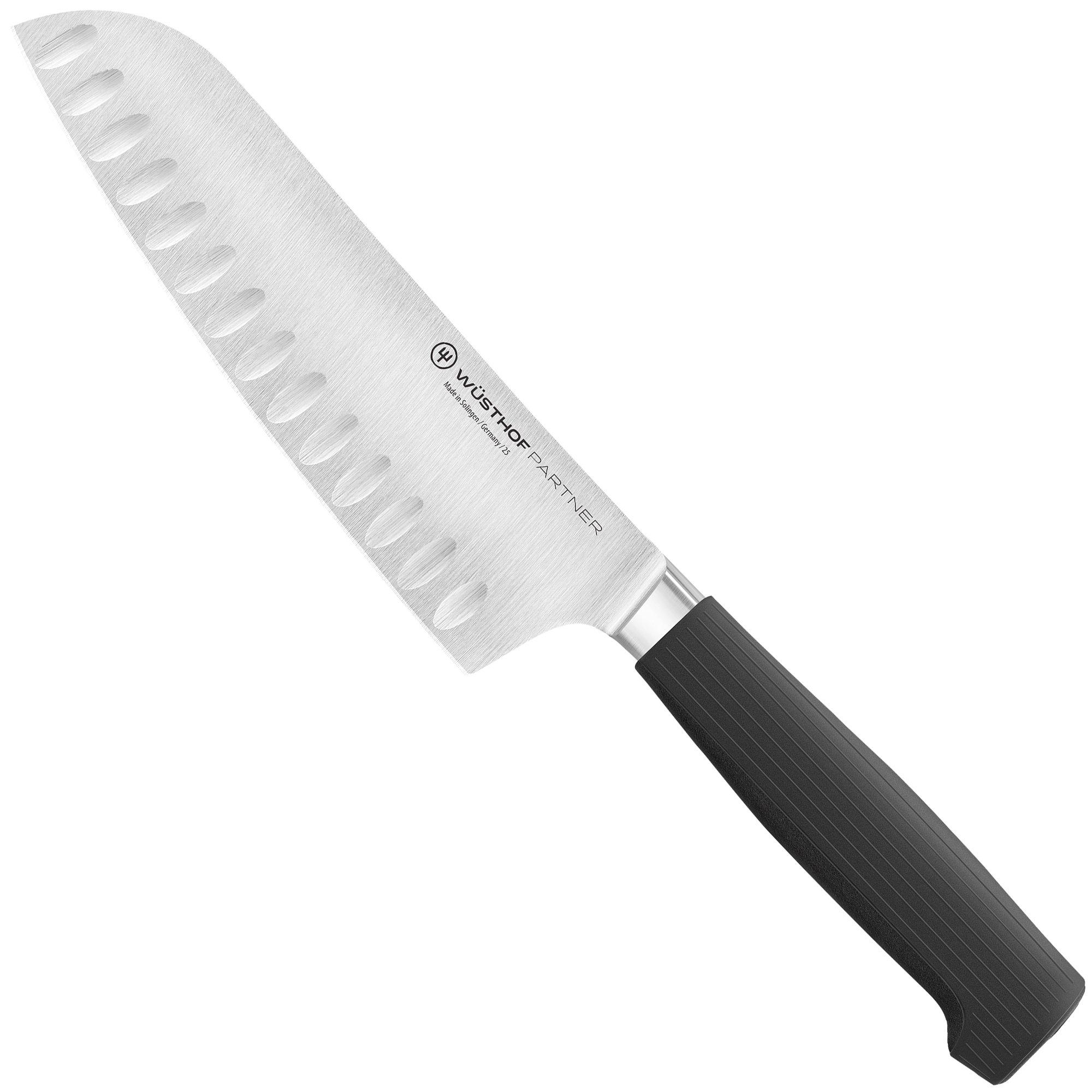 Wüsthof Partner 1061831317 Santoku mit Kullen, 17 cm