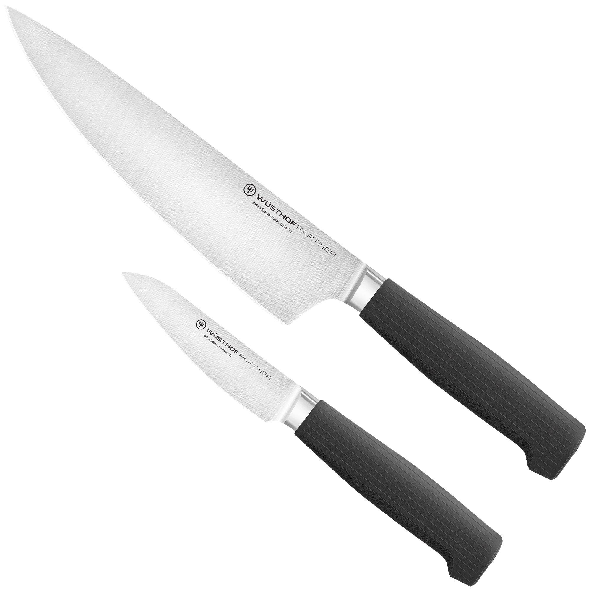Wüsthof Partner 1061860201 Starter Set, 2-teiliges Messerset, Kochmesser und Gemüsemesser