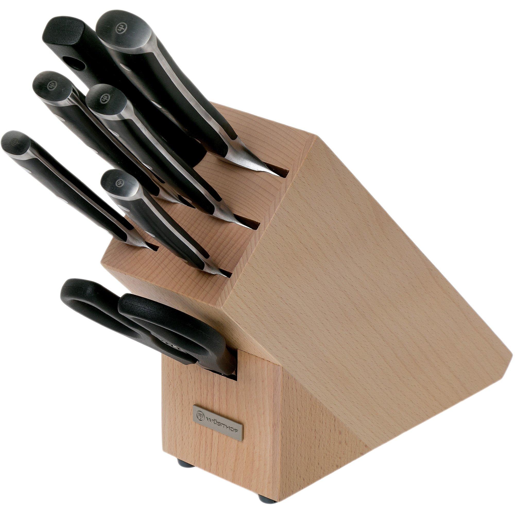 Wüsthof Classic Ikon Messerblock mit 7 Teilen, 1090370701