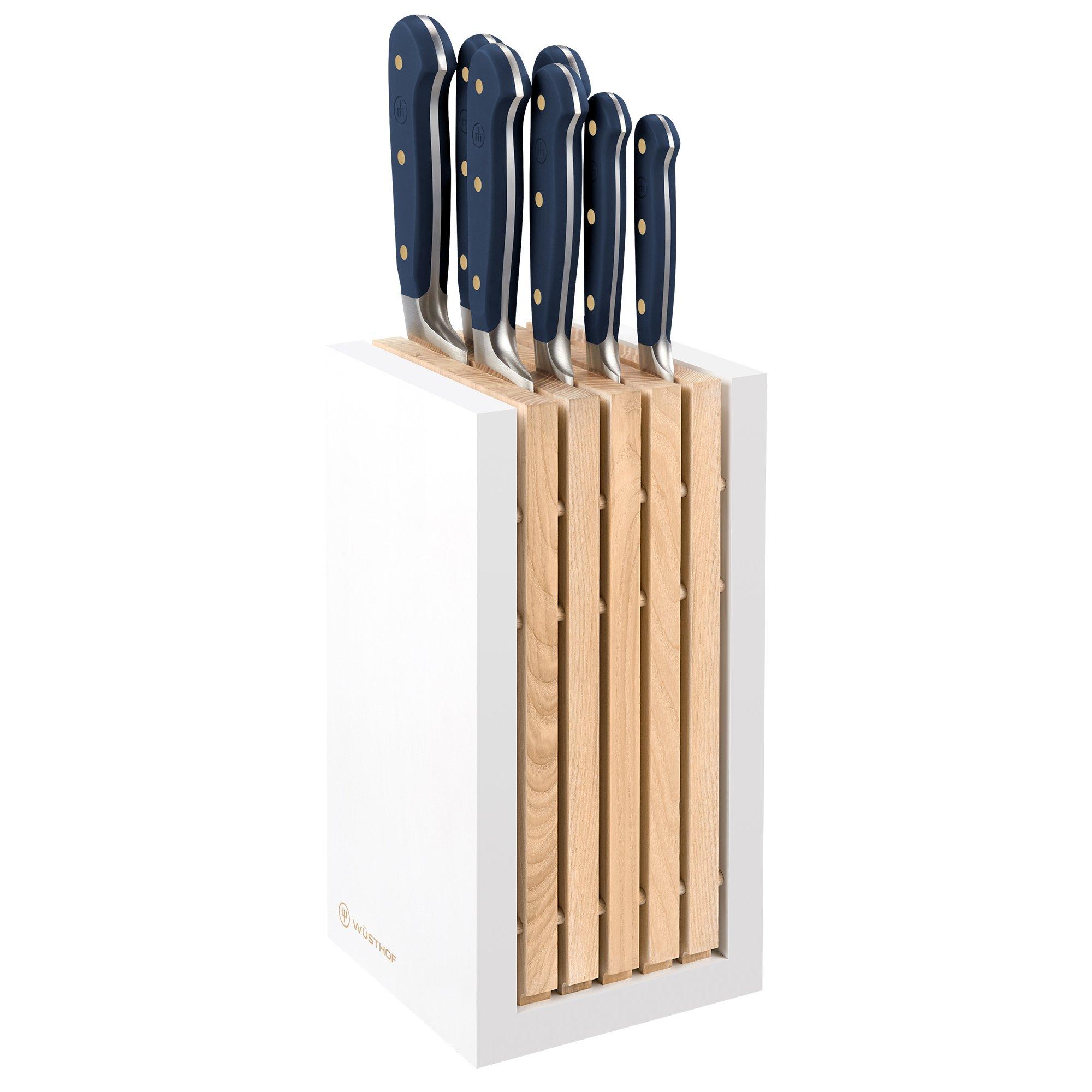 Wüsthof Classic Colour Wild Blueberry 1091770716, 7-teiliges Messerset mit Block
