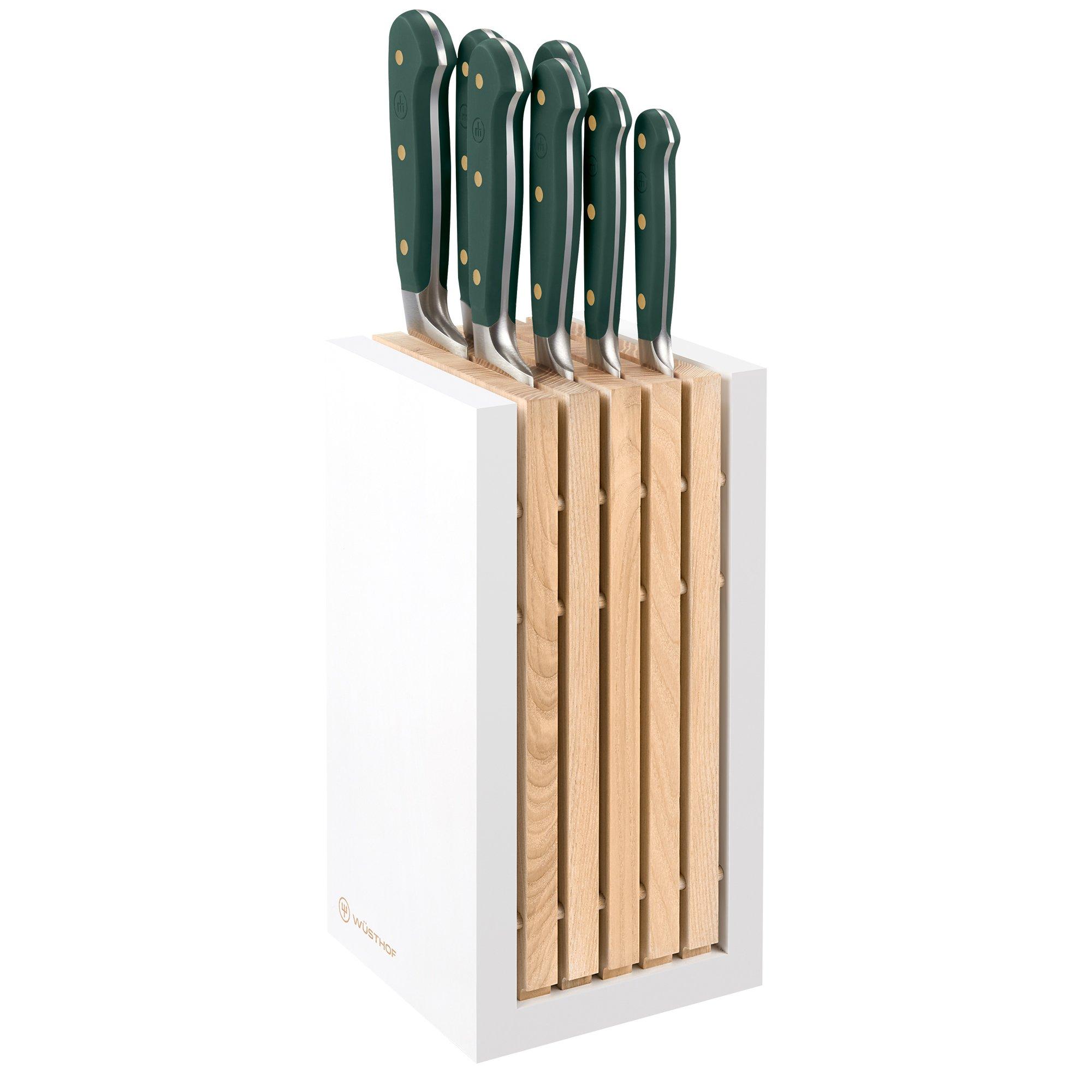 Wüsthof Classic Color Fresh Rosemary 1091770717, 7-delige messenset met blok