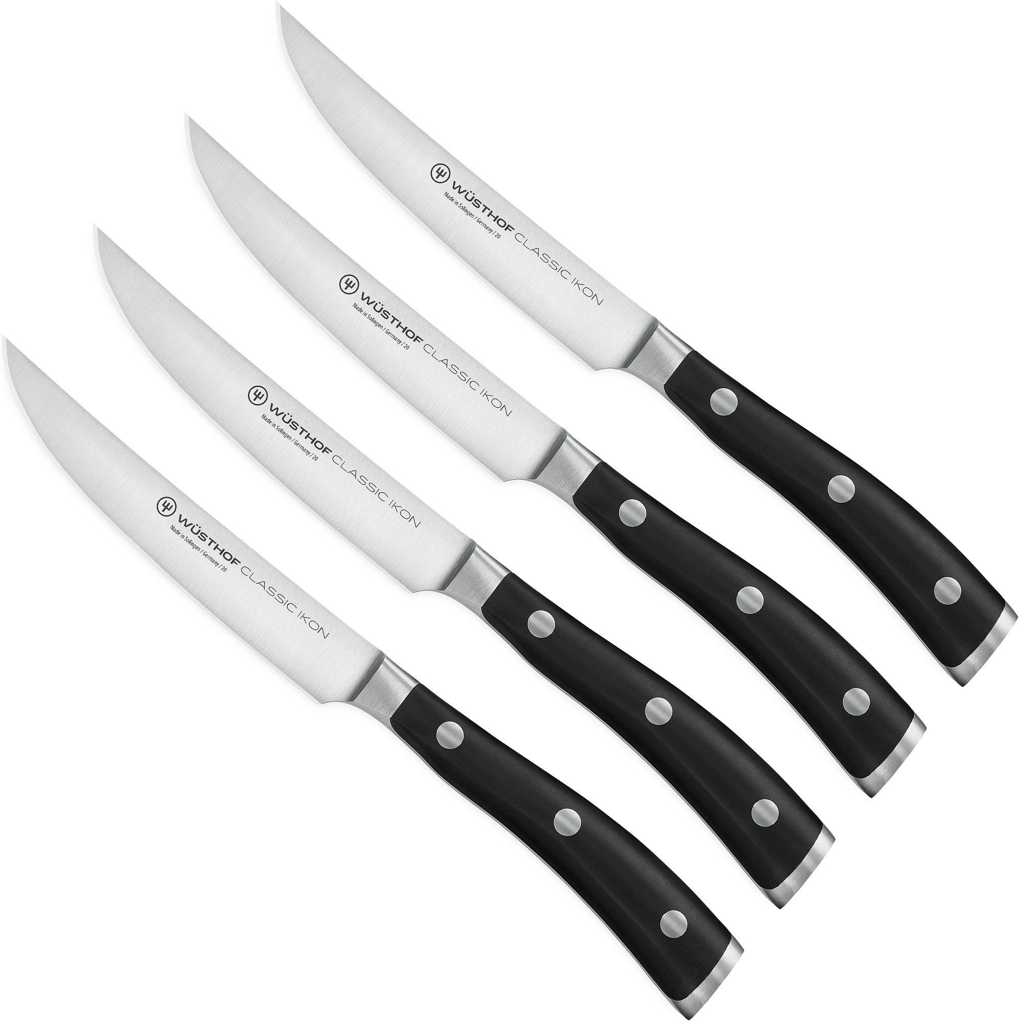 Wüsthof Classic Ikon 4-teiliger Steakmessersatz, 1120360401