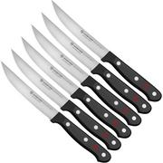 Wusthof Gourmet juego de cuchillos para carne 6-unidades, 9728