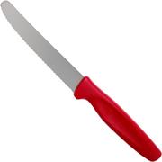 Wüsthof Create Collection serrated utility knife 10 cm, red