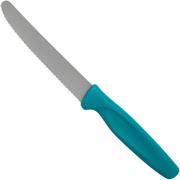 Wüsthof Create Collection serrated utility knife 10 cm, turquoise