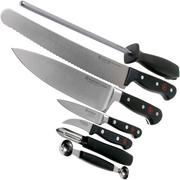 Wüsthof 1189531201 12-piece knife set for culinary school in case