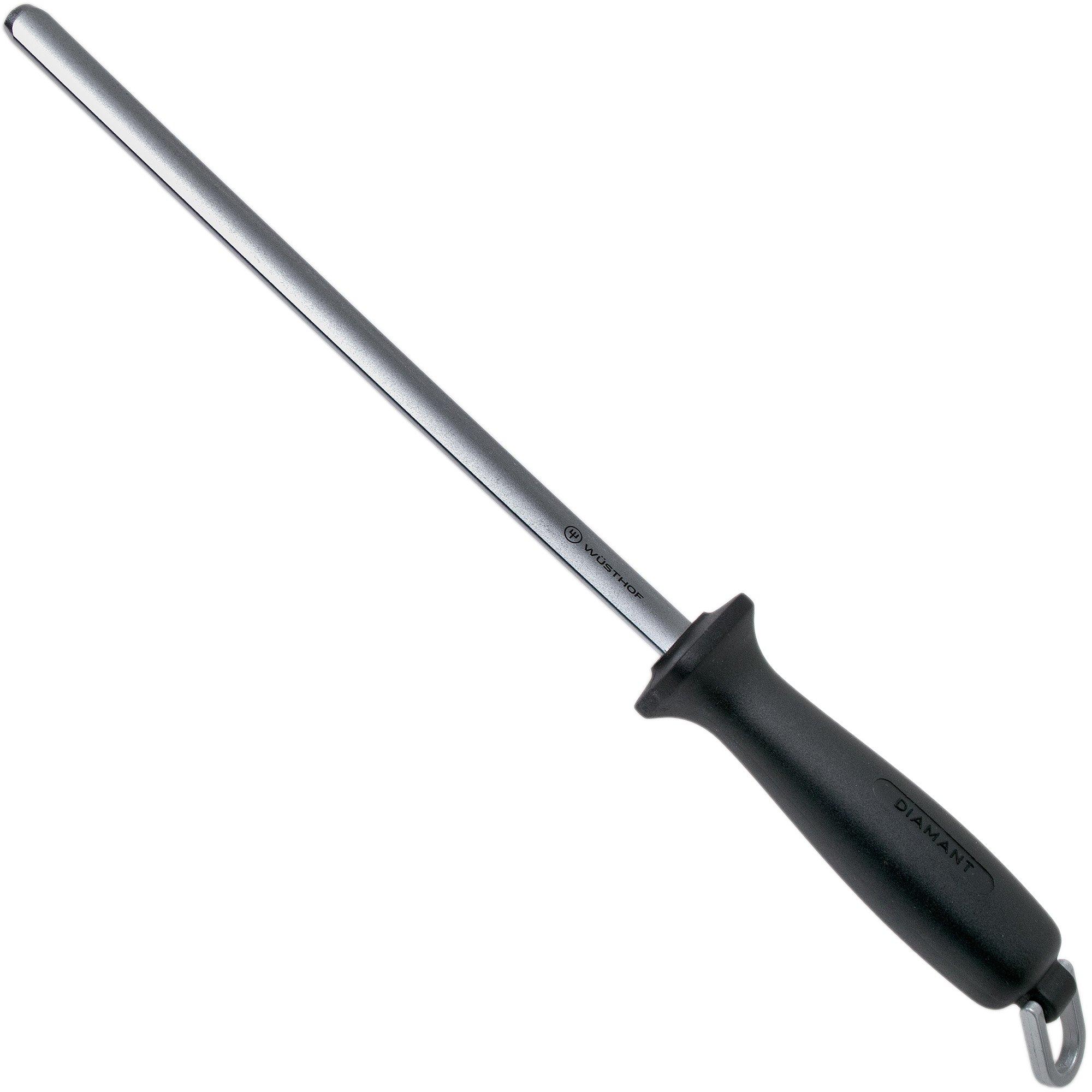 Wüsthof 3049705223 sharpening steel diamond, fine grit, 23 cm