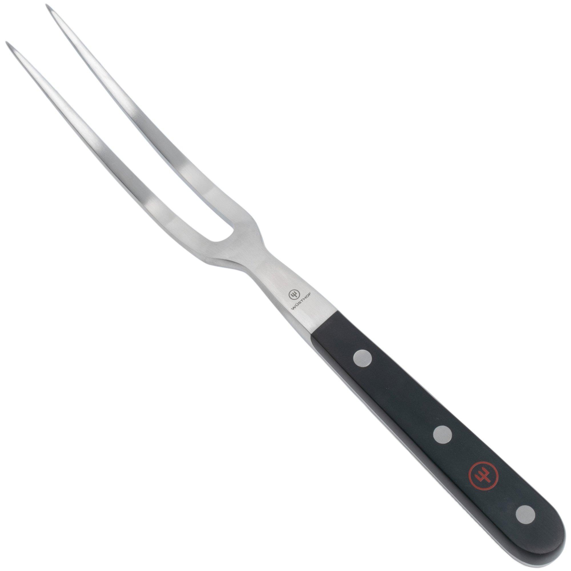 Wüsthof Classic Fleischgabel mit gebogener Klinge 16 cm, 9040190116