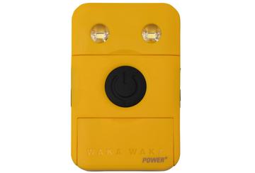 WakaWaka Power+ Solar Light y batería externa 3000mAh amarillo, 24-015