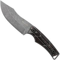 Image for WOOX Bad Boy Hunter BUKNF06101 Acid Stonewashed D2, X-Grip Brown Micarta, hunting knife