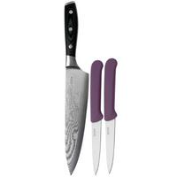 Bild für Eden Classic Damast Kochmesser und Gemüsemesser, 9cm, 2-teiliges Set
