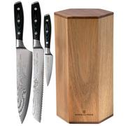 Bild für Eden Classic Damast 2030-S02 Messerset mit Knivesandtools Messerblock