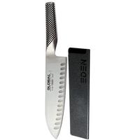 Afbeelding voor Global G80 santoku mes 18 cm met GRATIS Eden mesbeschermer