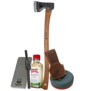 Afbeelding voor Hultafors Åby bijl met bijlaccessoires