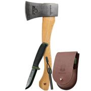 Bild für Hultafors Bushcraftset TrekkingAxt mit Outdoormesser und Pflegeset
