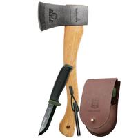 Bild für Hultafors Bushcraftset TrekkingAxt mit Outdoormesser und Pflegeset