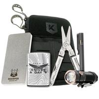 Bild für Knivesandtools EDC Pouch mit Inhalt