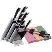 Afbeelding voor Wüsthof Classic Ikon 6-delige messenset 1090370601 met Skerper Professional slijppakket