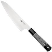 Xin Cutlery XinCare XC103 Universalmesser, schwarz und weiß G10, 18 cm