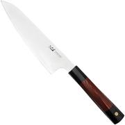 Xin Cutlery XinCare XC104 Universalmesser, schwarz und rot G10, 18 cm