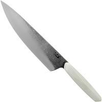 Image for Xin Cutlery XinCore XC127 White G10, Red Liners, Damascus, chef's knife 21.5 cm