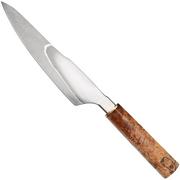 Xin Cutlery XinCraft XC135 coltello da chef San Mai acero spalted 21.5 cm